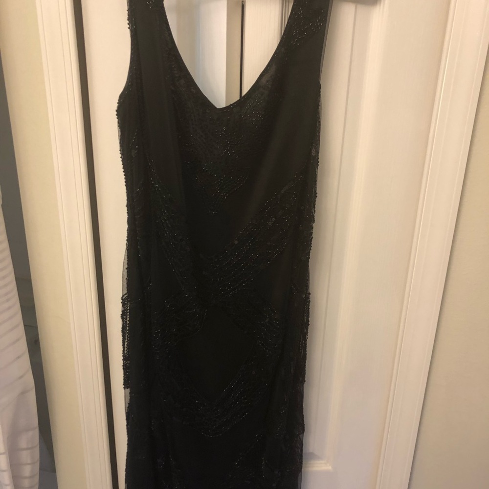 Black Fringe dress